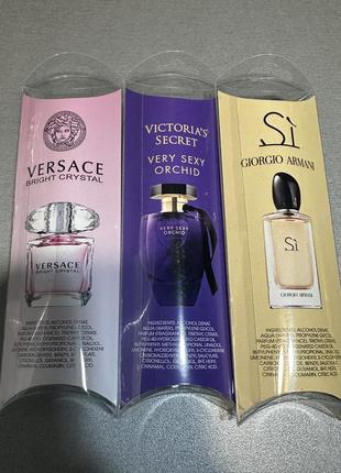 Лот женского парфюма versace vs armani