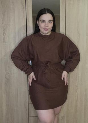 Теплое платье