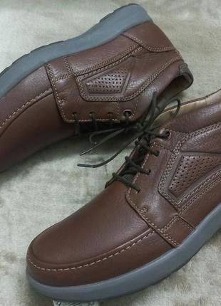 Ботинки осень-весна кожа муж.42р.clarks индии5 фото
