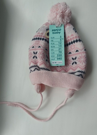 Дитяча шапка для дівчинки