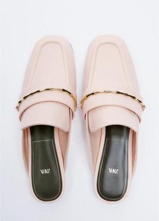 Лоферы zara,36,37 г