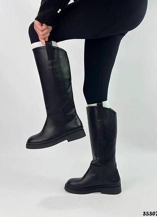 Новинка🖤сапоги трубы свободные