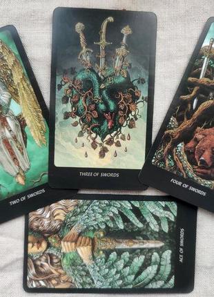 Гадальні карти таро слов'янських легенд the slavic legends tarot deck колода карт таро слов'янське6 фото