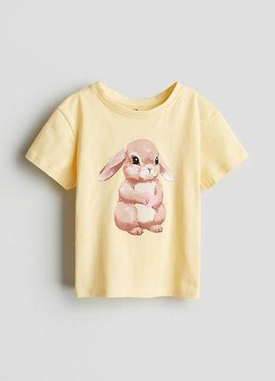 Футболка з кроликом h&m