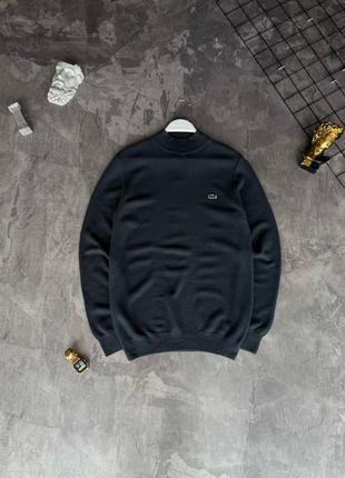 Свитер lacoste мужской серый