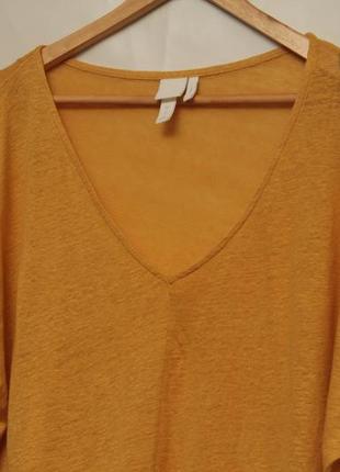 H&m рр l блуза из льна льняная блуза3 фото
