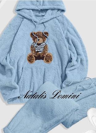 Тепла махрова піжама