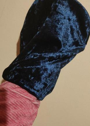 Шапка женская стильная тренд велюр