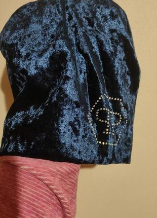 Шапка женская стильная тренд велюр