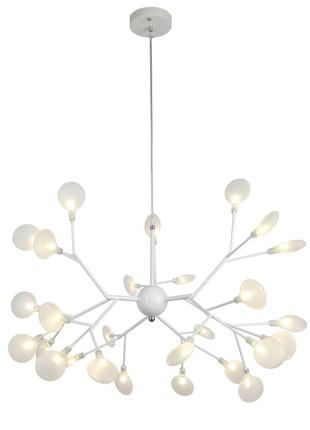 Декоративная подвесная люстра в стиле лофт levistella 918lp262-27 wh+wh