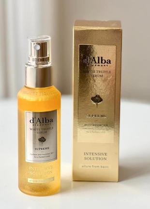 Интенсивная спрей сыворотка с коллагеном d'alba white truffle supreme intensive serum, 100 мл