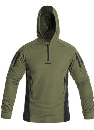 Толстовка рубашка helikon range topcool - цвет: оливково-зеленый/черный l