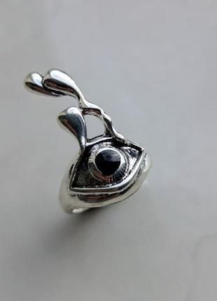 Кільце silver weeping eye 2