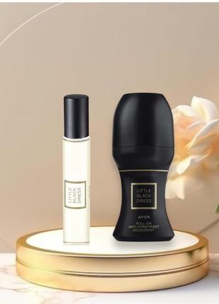 Little black dress 10 ml та кульковий дезодорант 50 ml. міні набір avon за суперціною