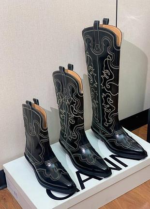 Ботинки козаки коричневые сапоги 7