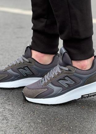 Кроссовки new balance dark gray темно-серые6 фото