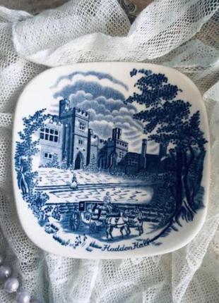 🔥 тарелка 🔥 старинная винтажная коллекционная английская