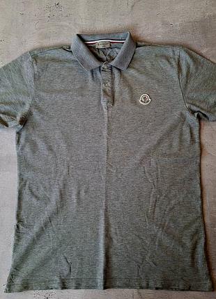 Поло футболка moncler