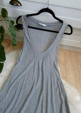 Коротка сіра сукня майка від new look, розмір s2 фото