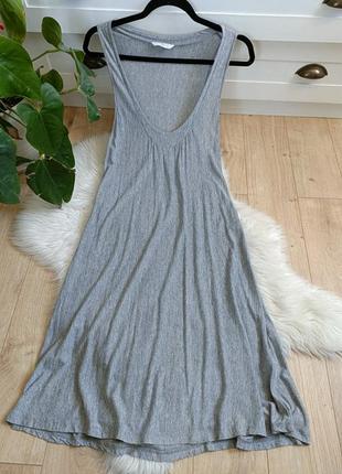 Коротка сіра сукня майка від new look, розмір s4 фото