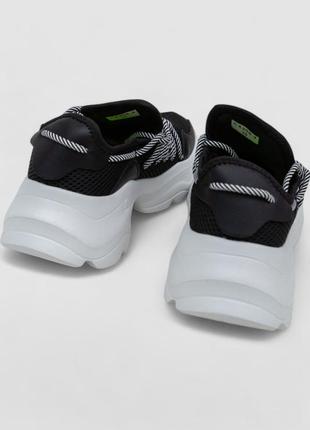 Кросівки жіночі, колір чорно-білий, 248rcx2084 фото