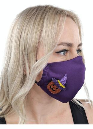 Маска тканевая тыква в колпаке