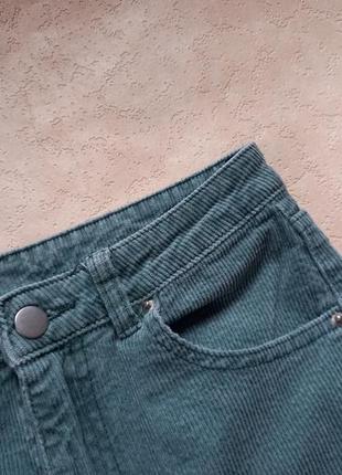 Брендовые вельветовые джинсы клеш с высокой талией shein, 36 размер.5 фото