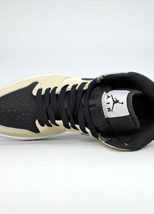 Кроссовки nike цвете jordan 1 retro white5 фото