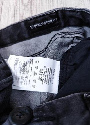 Мужские джинсы emporio armani черные размер 339 фото