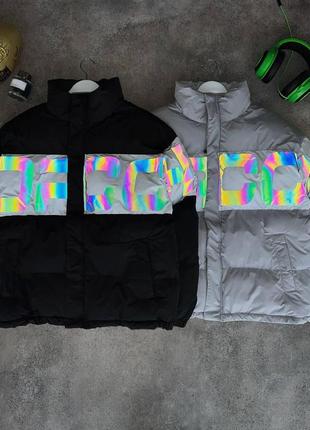 Мужская куртка зима рефлектив премиум турция s m l xl xxl