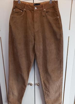 Брендовые вельветовые брюки мом бойфренд джинсы asos3 фото