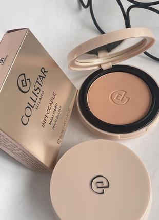Оригінал. collistar impeccable maxi blush рум'яна 👉🏻 відтінок 01 sabbia 9 гр