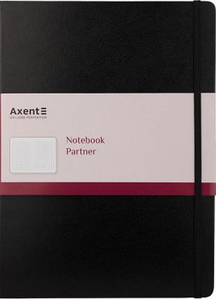Блокнот axent partner grand, 210х295, 100 л, клет, черный (8203-01-a)>>> задайте вопрос по товару в чате prom