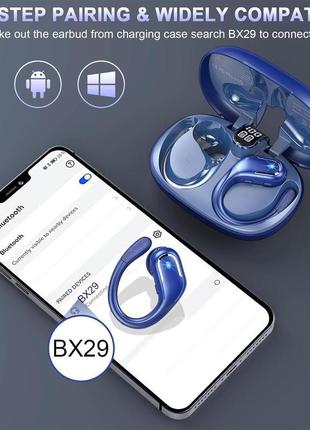 Беспроводные наушники, bluetooth 5.3 беспроводные наушники с микрофоном4 фото