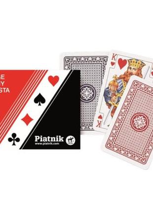Карты игральные piatnik румми, 2 колоды х 55 карт (pt-219733)>>> задайте вопрос по товару в чате prom или