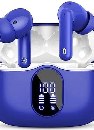 Гарнітура bluetooth 5.3, бездротова гарнітура з 4 enc, мікрофонна гарнітура bluetooth hi-fi stereo, 36-годинний час відтворення, в