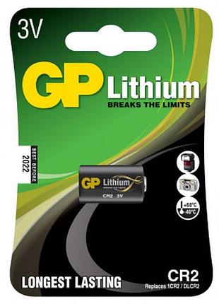 Батарейка gp cr2 lithium foto 3.0v (cr2-u1 / 4891199006999)>> задайте питання щодо товару в чаті prom або viber