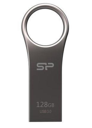 Usb флеш накопитель silicon power 128gb jewel j80 titanium usb 3.0 (sp128gbuf3j80v1t)>>> задайте вопрос по