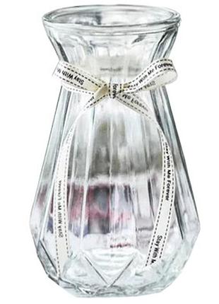 Ваза viva purl 20 см clear (6841692)>>> задайте вопрос по товару в чате prom или viber