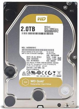 Жесткий диск 3.5" 2tb wd (wd2005fbyz)>>> задайте вопрос по товару в чате prom или viber