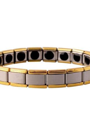 Браслет из нержавеющей стали с турмалином