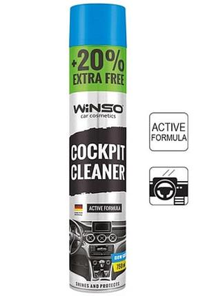 Автополироль winso cockpit cleaner нова машина 750ml (870570)>>> задайте вопрос по товару в чате prom или