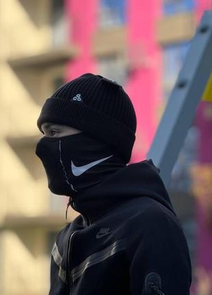 Термошарф бафф nike snood winter warrior dc9165-010 (розмір l-xl)