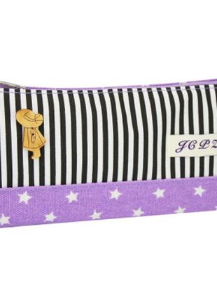 Пенал maxi 1 відділення фіолетовий (b-8677-purple)>> задайте питання щодо товару в чаті prom або viber