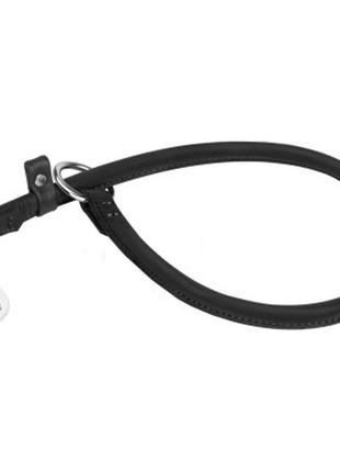Нашийник для тварин waudog soft з qr паспортом, круглий, ш 8 мм д 40 см чорний (75151)>> задайте питання щодо товару в чаті prom