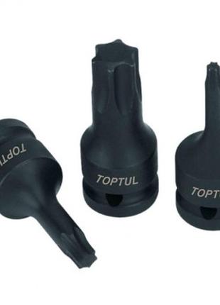 Головка торцева toptul ударна 1/2" torx t50 (kada1650)>> задайте питання щодо товару в чаті prom або viber