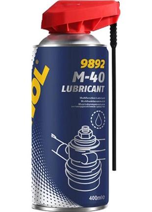Антикоррозионное покрытие mannol m-40 lubricant smart 400ml (9892)>>> задайте вопрос по товару в чате prom или
