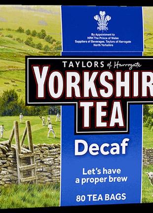 Чай taylors of harrogate yorkshire tea decaf 80s 250g