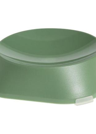 Посуда для кошек fiboo flat bowl миска с антискользящими накладками зеленая (fib0087)>>> задайте вопрос по