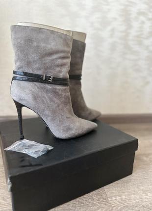 Черевики натуральна замша